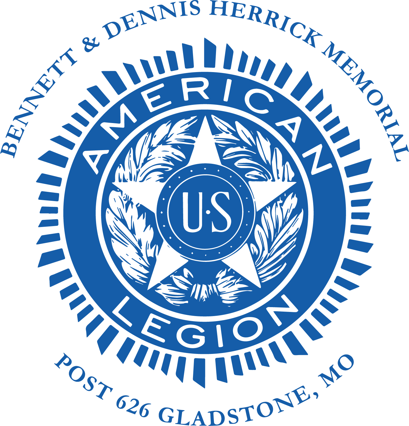 LOGO_SINGLECOLOR_AMERICAN_LEGION_GLADSTONE_626_BLUE